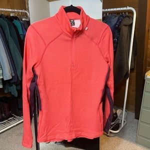 Helly Hansen Lifa Merino Wool 1/4 Zip Base Layer - Size Large
